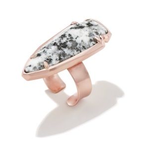 Kendra Scott Kenny Arrowhead Ring Grey Granite